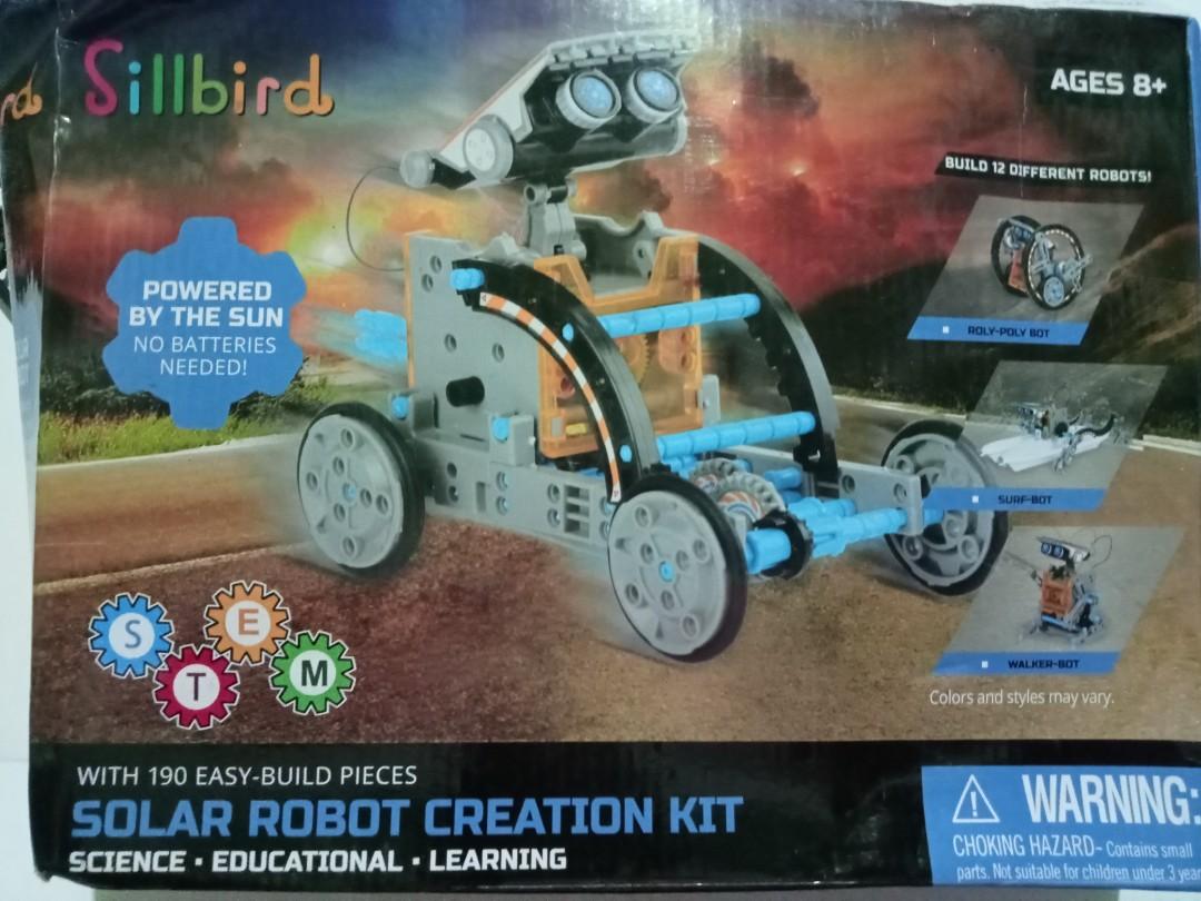 JAPAN "SILLBIRD" SOLAR ROBOT CREATION KIT, Computers & Tech, Office