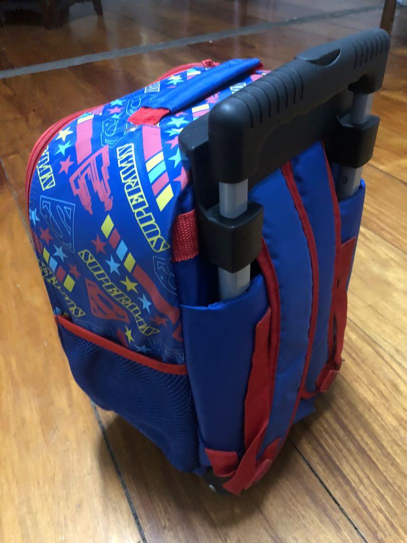 Spiderman stroller bag (Category: Other Babies Going Out Needs) located in Quezon City. Submitted by rinanne (Listing ID 1174881599, Image 3). Description: Spiderman stroller bag with lunch bag Like new decluttering.