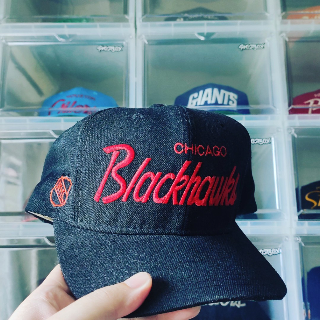 LAST PRICE! Vintage Sport Specialties Chicago Blackhawk, Men's Fashion