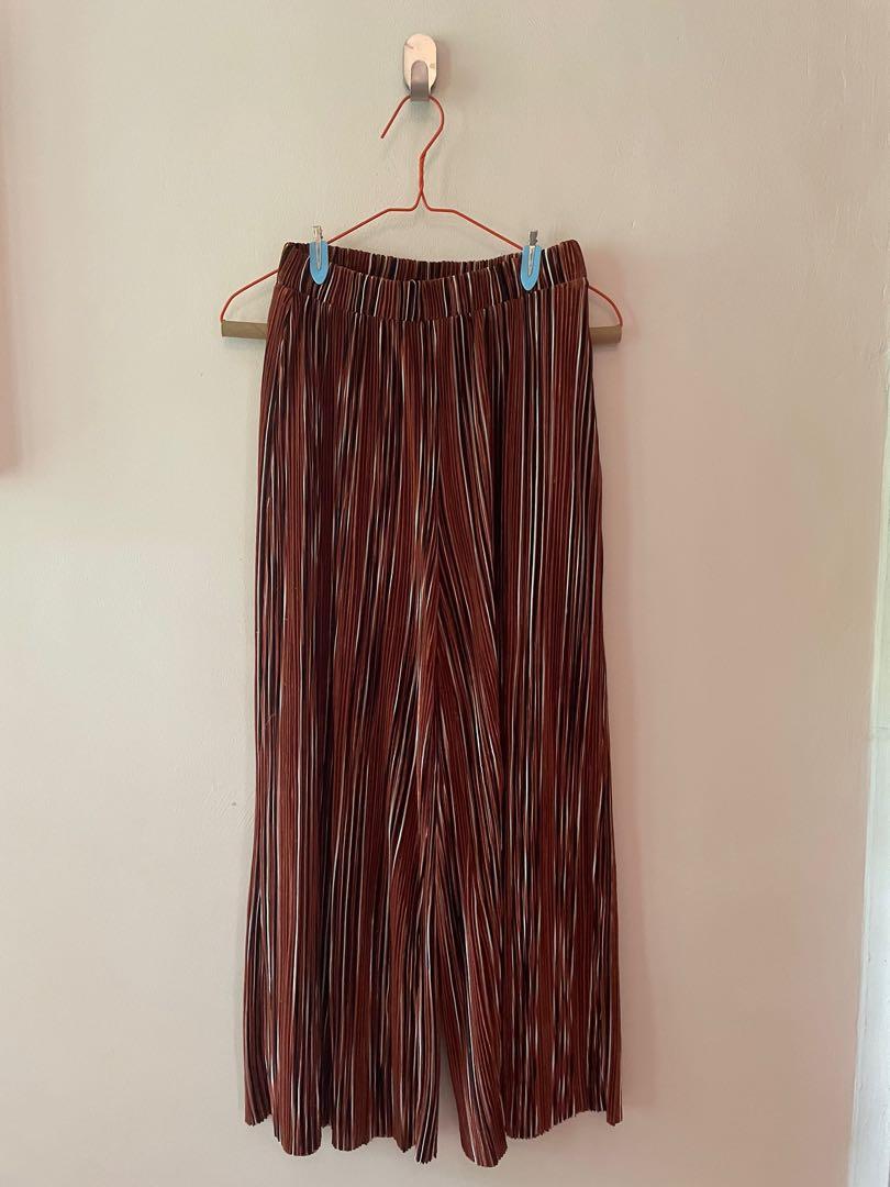 Sportsgirl Pleated Pants Fesyen Wanita Pakaian Wanita Bawahan
