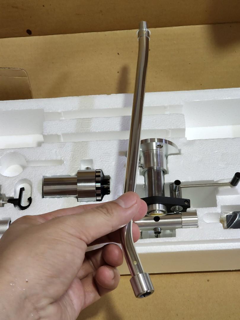 Bras De Lecture Stax UA-70 Long Tonearm 12 Pouces Couleur Argent - Occasion Avec Traces D'usage