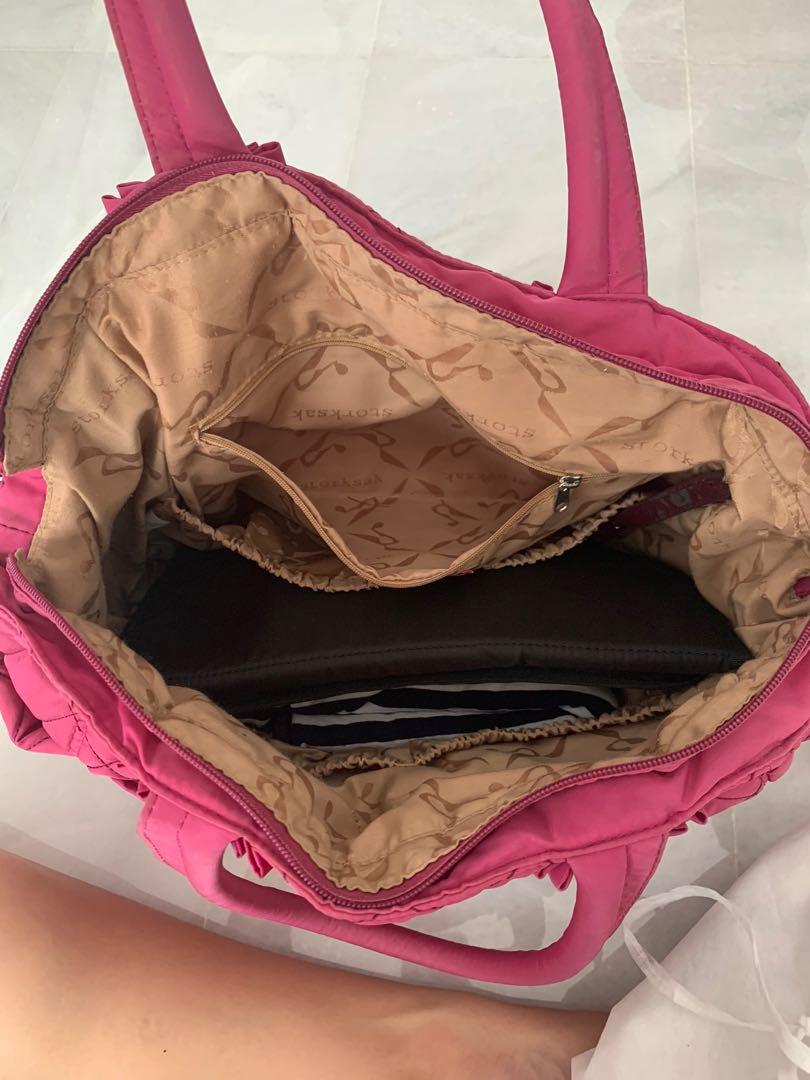 Diaper Bag : Storksak Poppy Luxe Black Scuba, Babies & Kids, Going Out, Diaper  Bags & Wetbags on Carousell