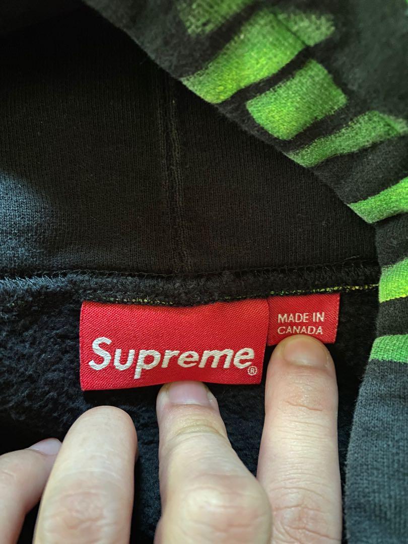 Supreme Skull Pile Hoodie X Liqiud Blue