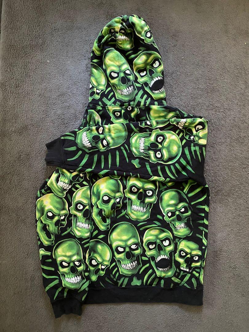 Supreme skull pile hoodie fake on sale