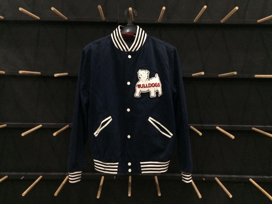 Supreme bulldog cheap varsity jacket