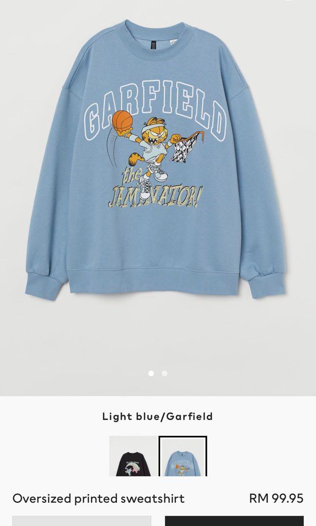 H&m hot sale garfield sweatshirt