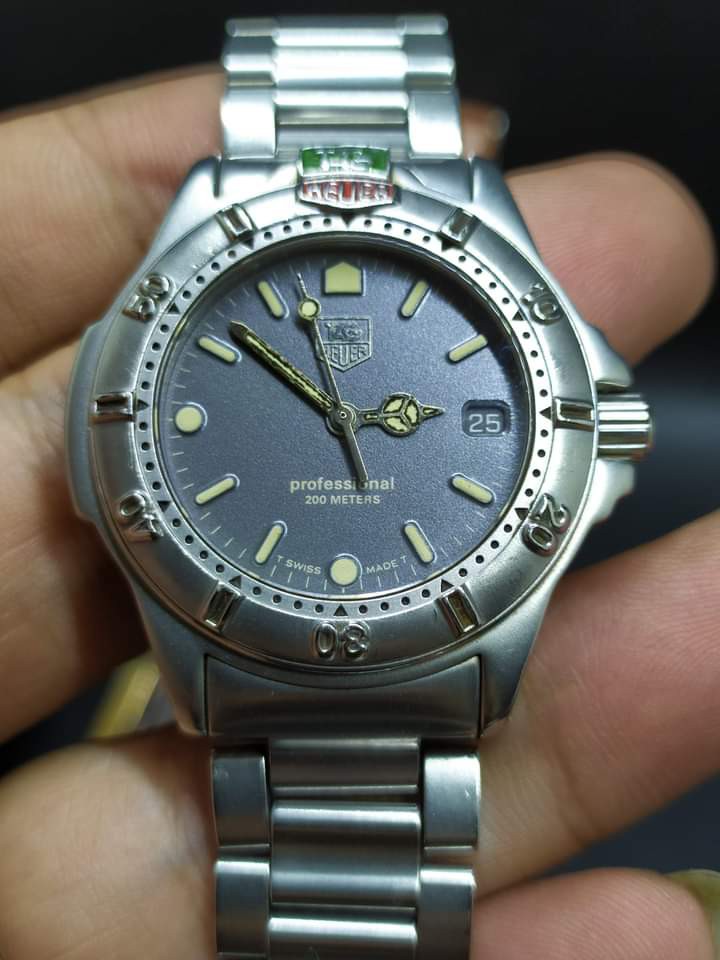 Tag Heuer Quartz batre 4000 Diver 200M Original Swiss Fesyen Pria