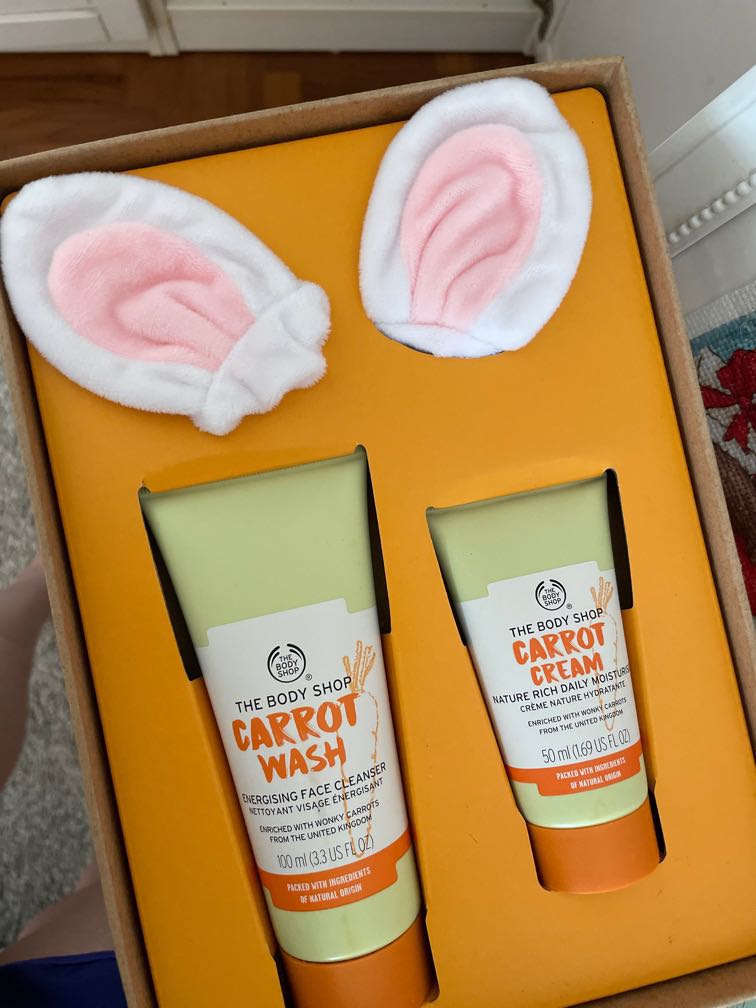The Body Shop Wash & Cream gift set, Beauty & Personal Care, Face, Face