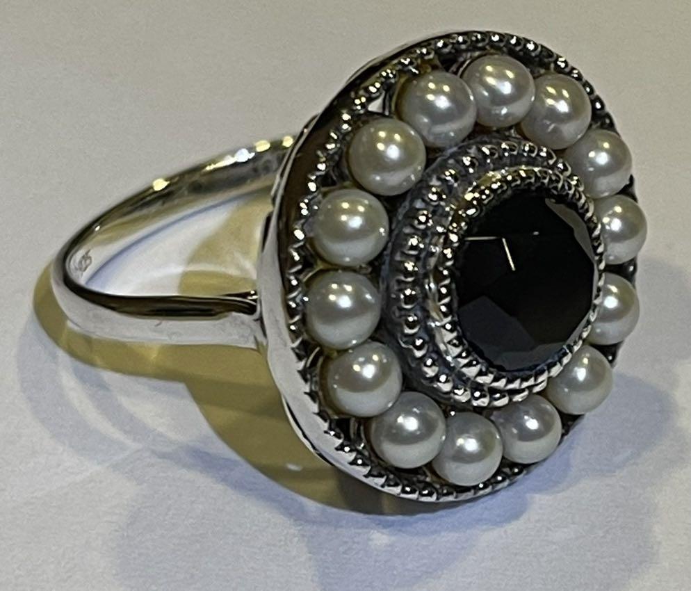 Tiffany ziegfeld pearl discount ring