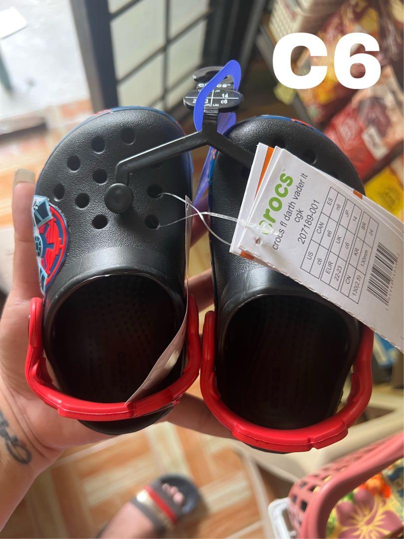 Toddlers Crocs Fun Lab Light up Darth Vader Clog C6 (Category: Babies & Kids Fashion) located in Santa Maria. Submitted by rafichaneshop (Listing ID 1174819699, Image 1). Description: .