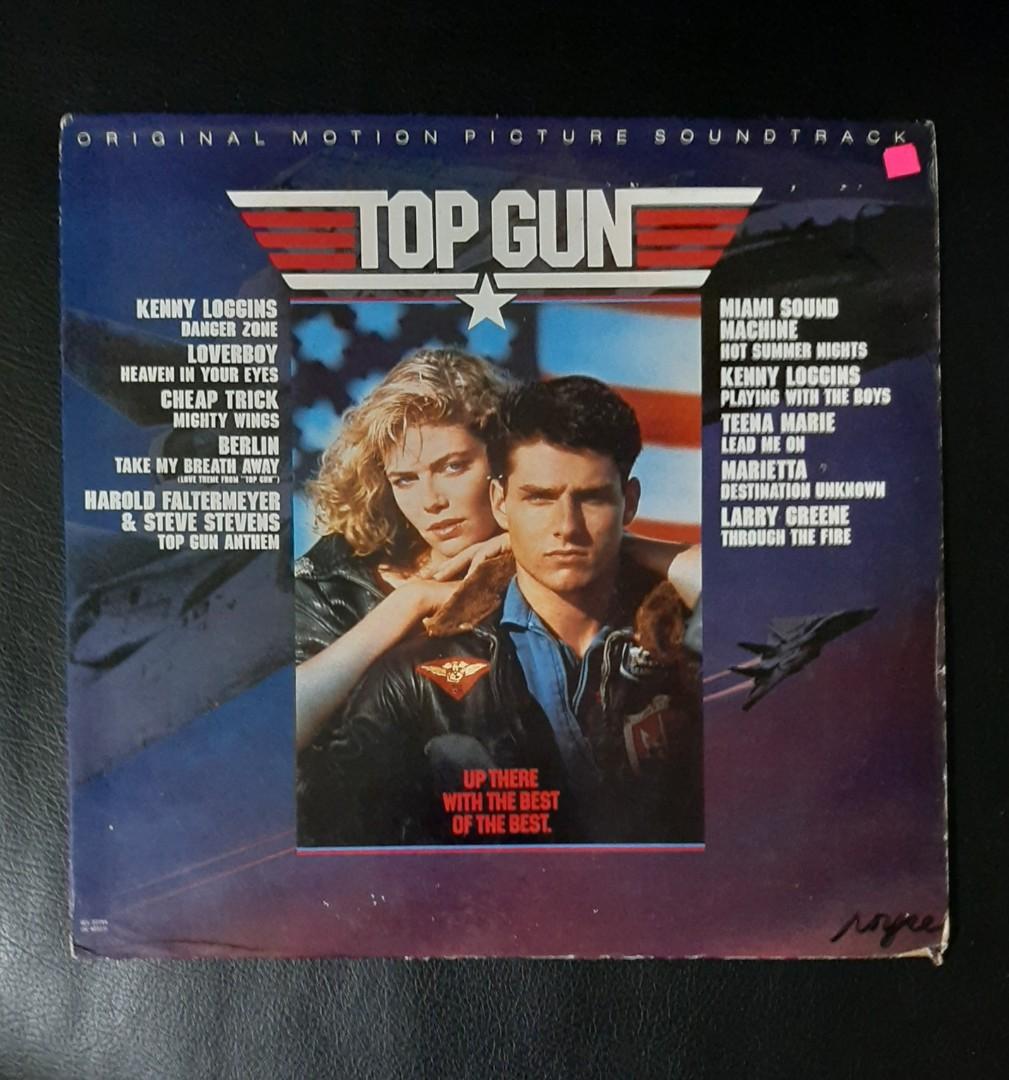 Top Gun vinyl/plaka, Hobbies & Toys, Music & Media, Vinyls on Carousell