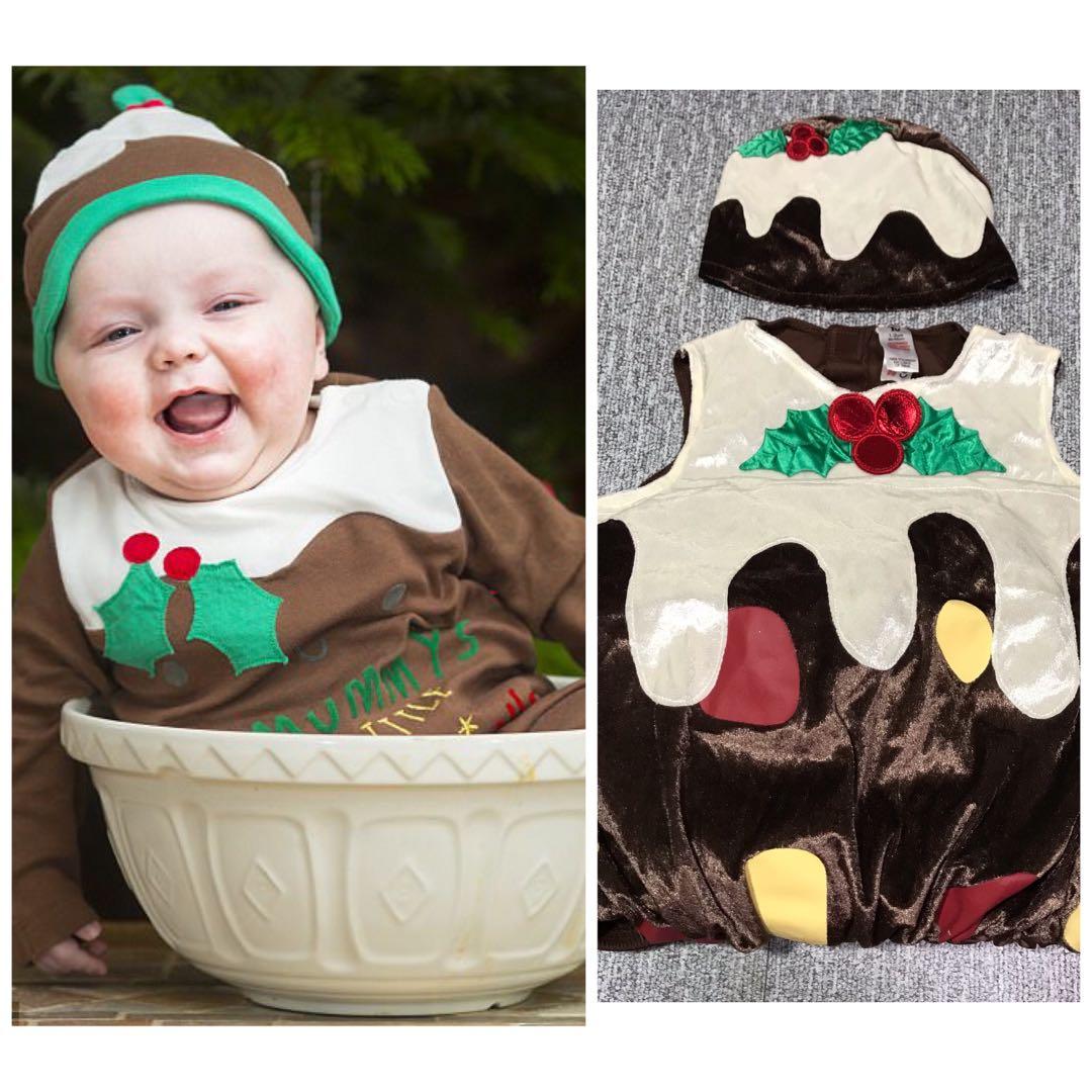 Tuclothing christmas baby pudding costume Carousell