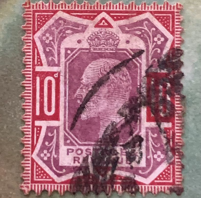 UK King Edward stamp 10d mid value, Hobbies & Toys, Memorabilia