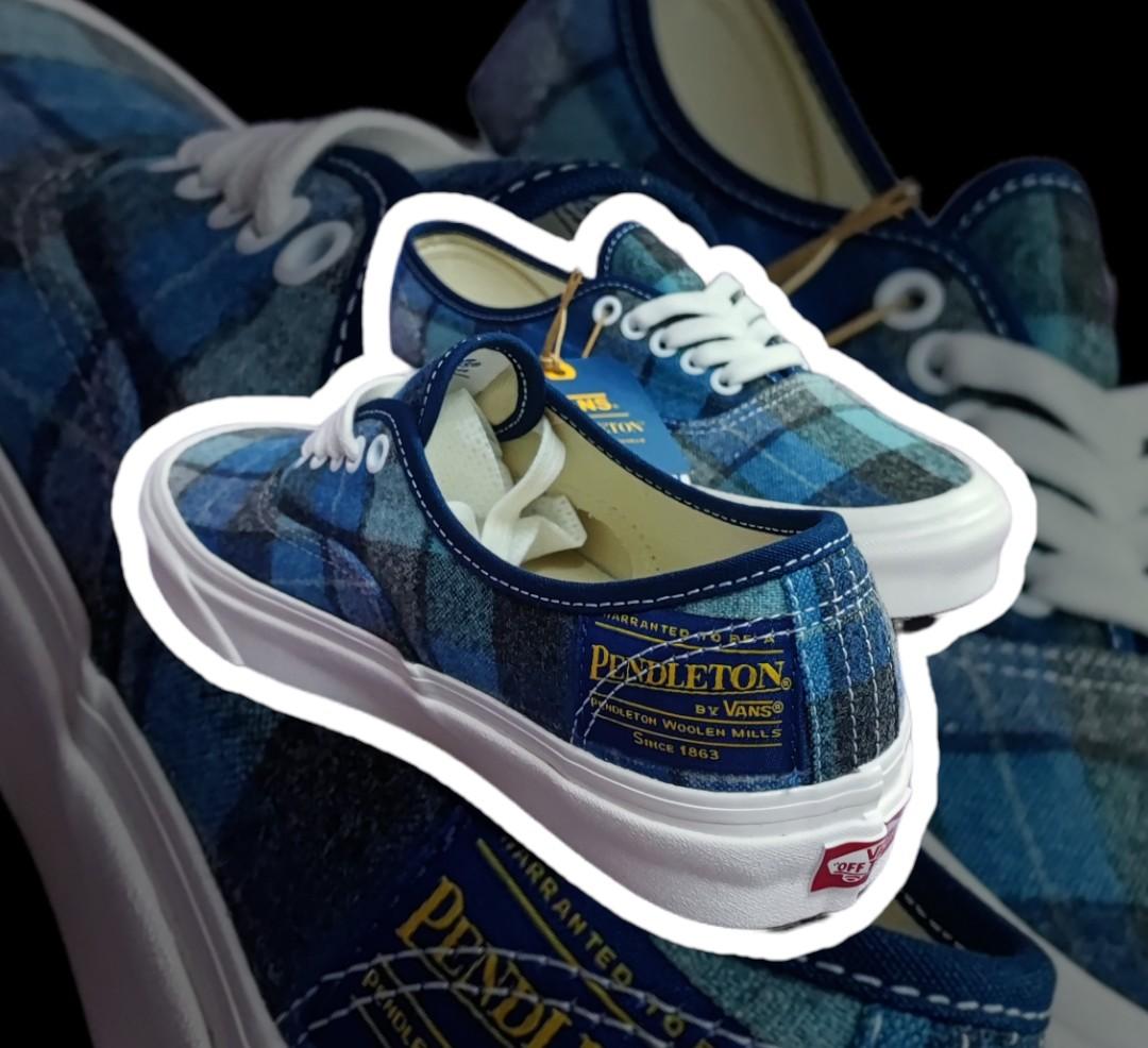 Vans pendleton blue online