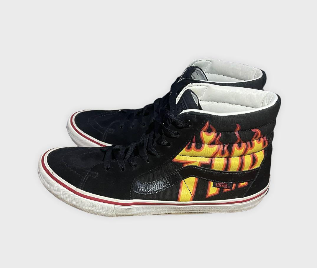 vans high top thrasher