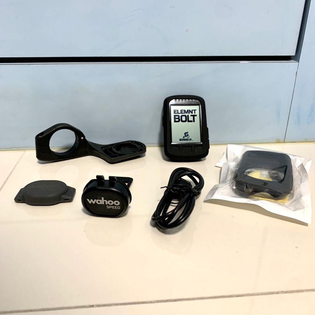 Wahoo Elemnt Bolt with Sensors