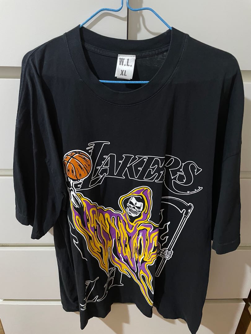 Warren Lotas Lakers Lebron james t shirt, Men's Fashion, Tops & Sets,  Tshirts & Polo Shirts on Carousell