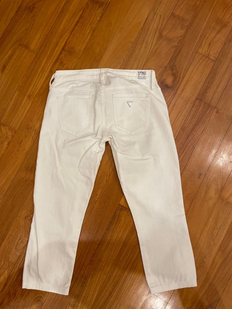 White guess jeans Clearance