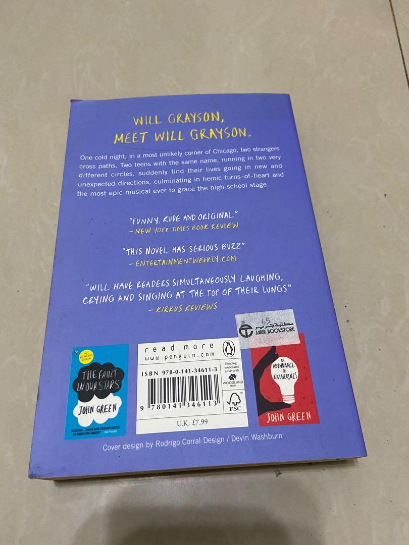 Will Grayson, Will Grayson by John Green (Category: Storybooks) located in Paranaque City. Submitted by bebinbuys (Listing ID 1174779072, Image 2). Description: .