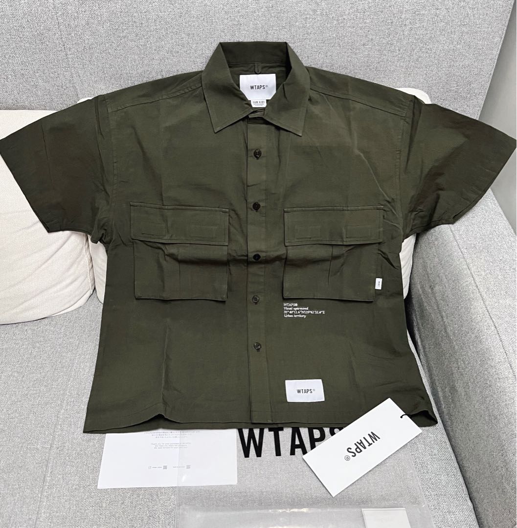 23SS WTAPS SMOCK / SS / COTTON. WEATHER-