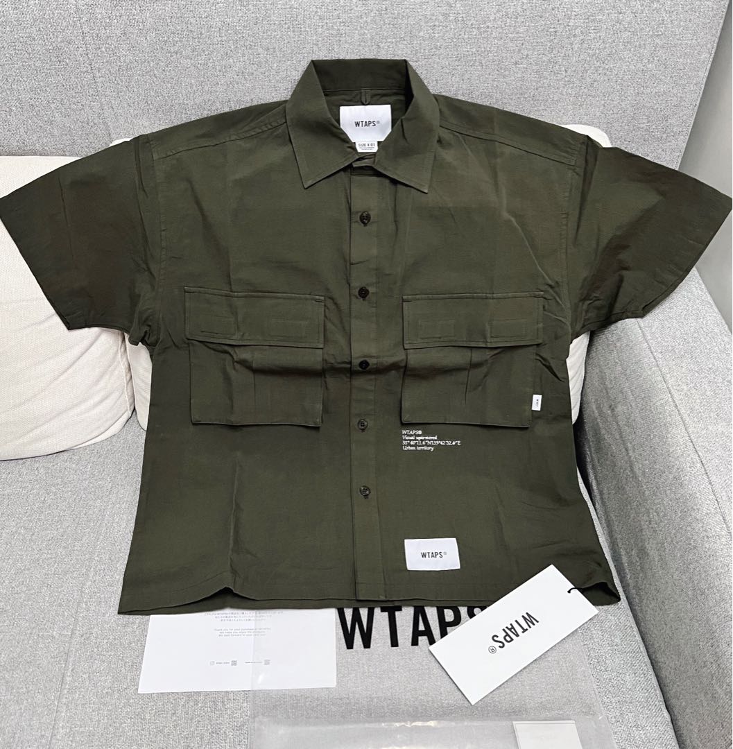 WTAPS EXP / SS / COTTON. WEATHER OD