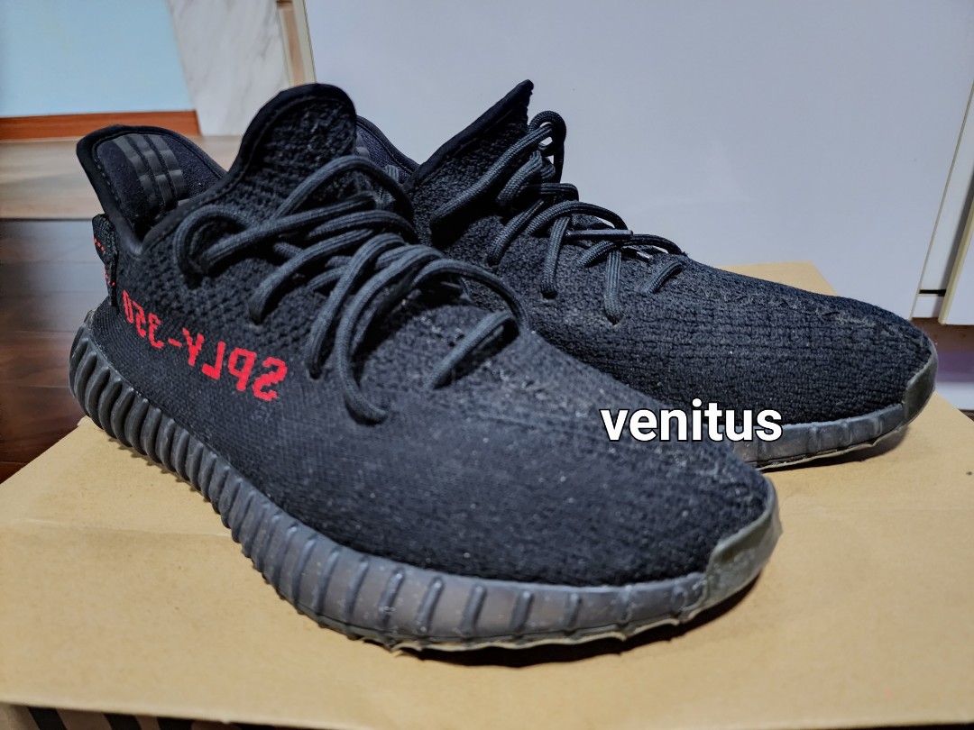 Yeezy Bred 350, Men's Fashion, Footwear, Sneakers on Carousell