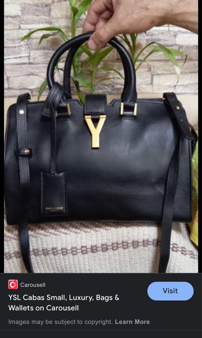 YSL Cabas small Two way, Luxury, Bags & Wallets on Carousell