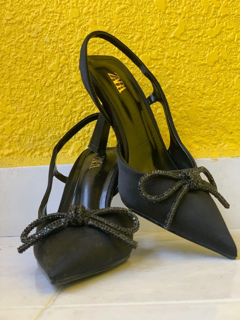 Zara mid hot sale heel