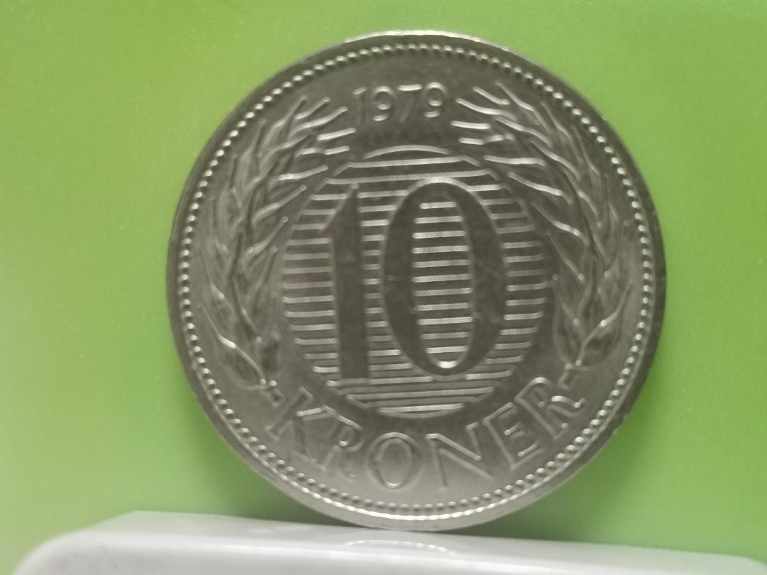 1979 丹麥10克朗, 興趣及遊戲, 收藏品及紀念品, 錢幣- Carousell