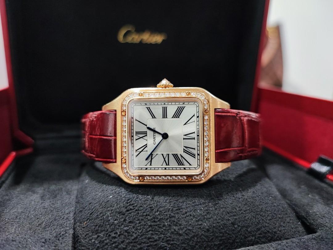 Cartier santos dumont diamond shop