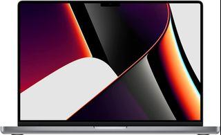 2021 Apple MacBook Pro (16-inch, Apple M1 Pro chip with 10‑core CPU and 16‑core GPU, 16GB RAM, 1TB SSD)
