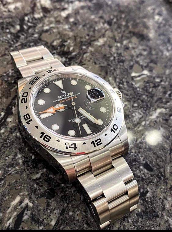 2021 Rolex Explorer 2 (Category: Luxury Watches) located in Paranaque City. Submitted by paranaque.thrift (Listing ID 1174918245, Image 2). Description: REF#216570 Condition: 9/10 Complete Set 42MM.