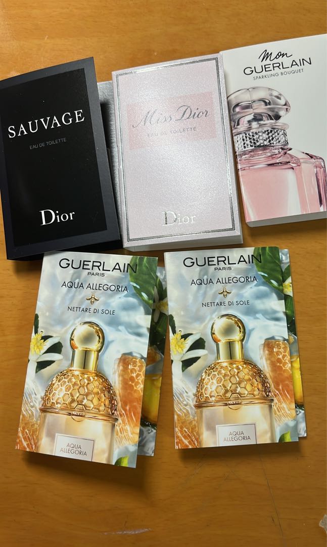 嬌蘭迪奧guerlain dior 針管香水, 美妝保養, 香水在旋轉拍賣