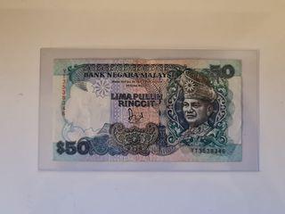 🇲🇾 Malaysia 50 Ringgit Series 6 Banknote