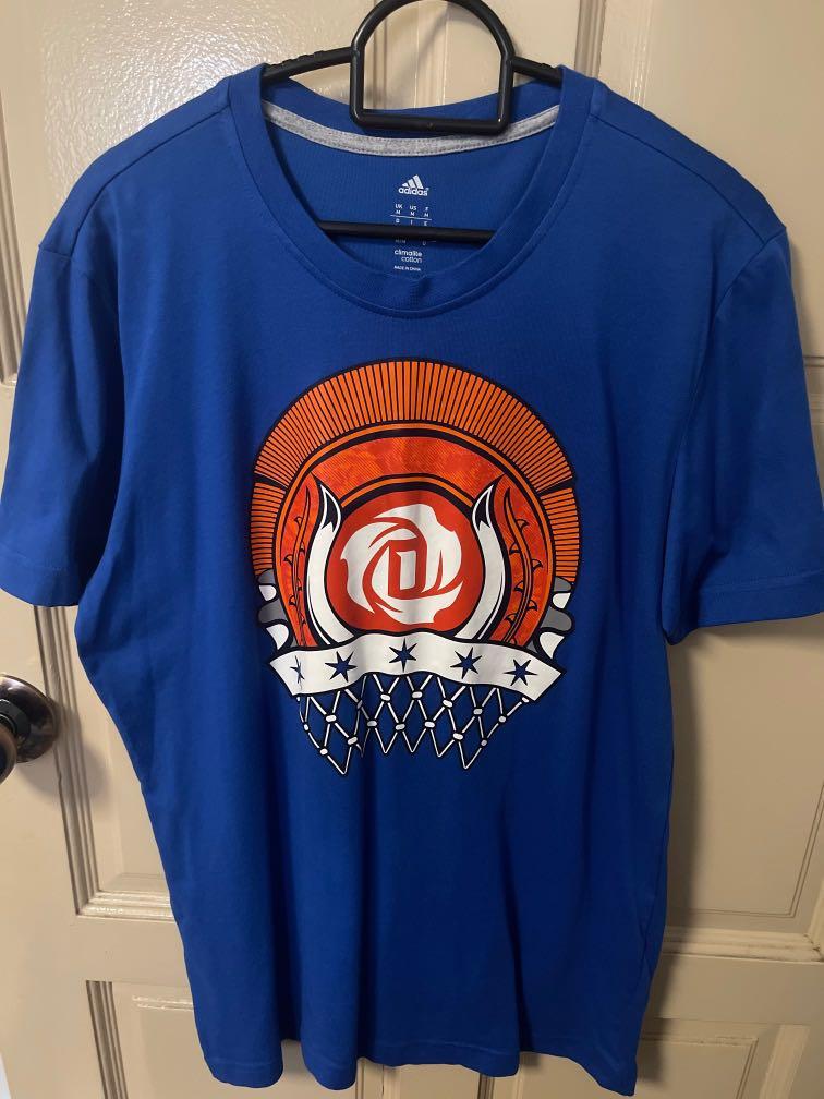 Adidas derrick rose t shirt cheap