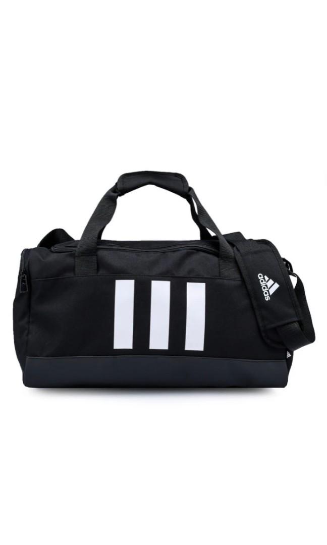 Adidas Essentials 3Stripe Duffel Bag (Small), Men's Fashion, Bags, Sling Bags on Carousell