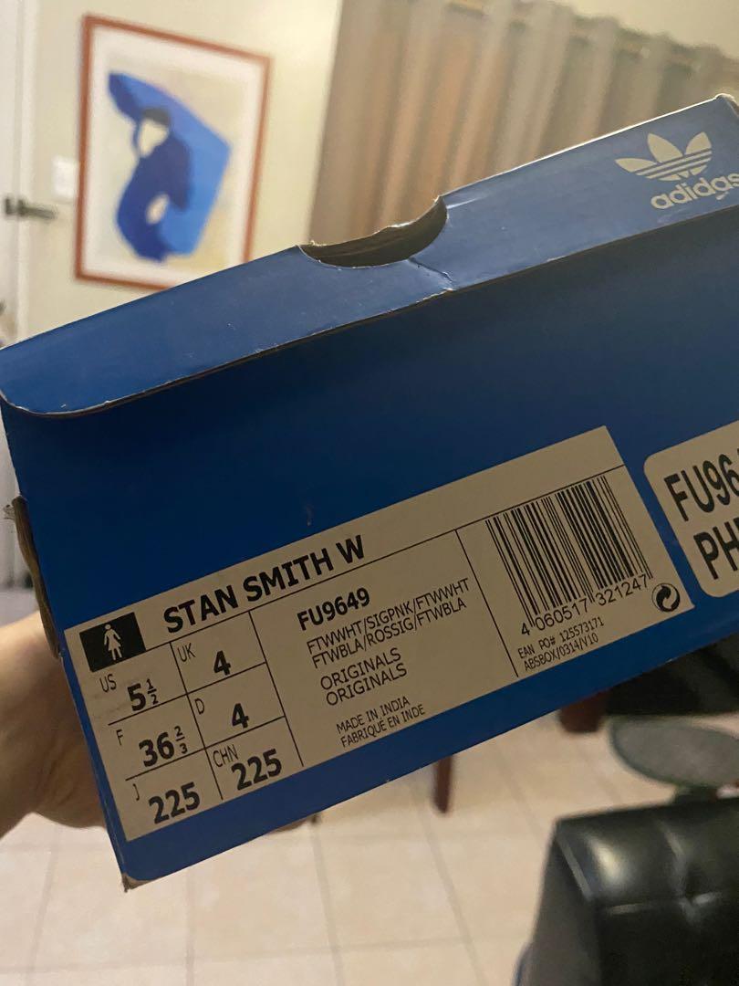 Adidas Stan Smith Women s US 5.5 Women s Fashion Footwear