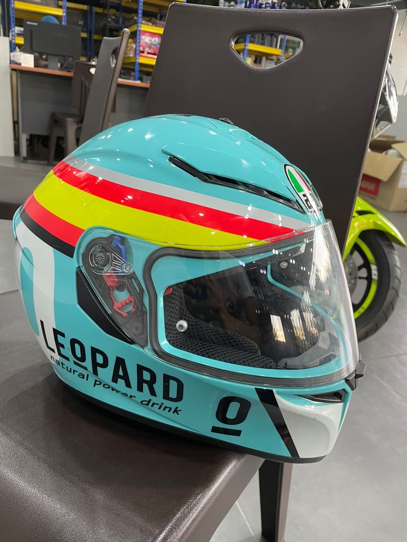 Agv sales helmet leopard