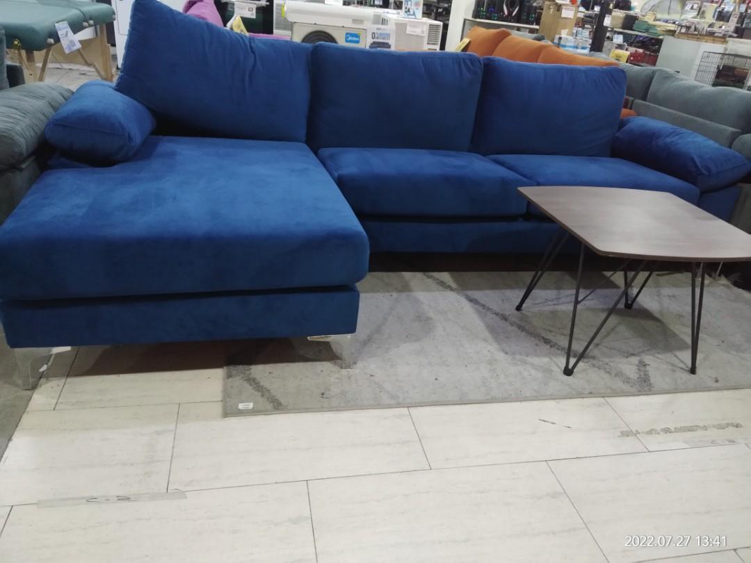 Amanda Modern velvet large Sectional Sofa Mode of payment Cash