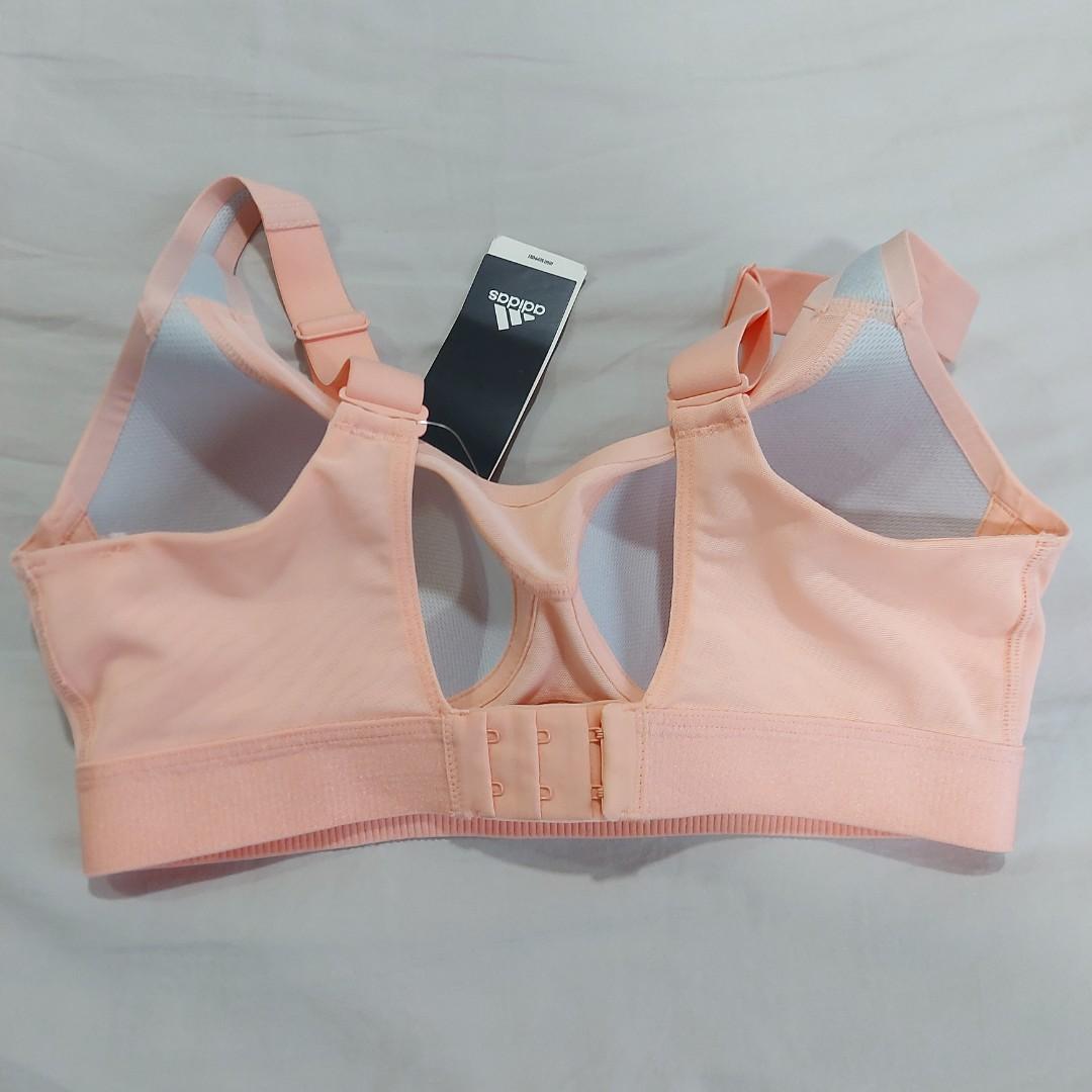 Backless Cinched Sports Bra In LIGHT PINK
