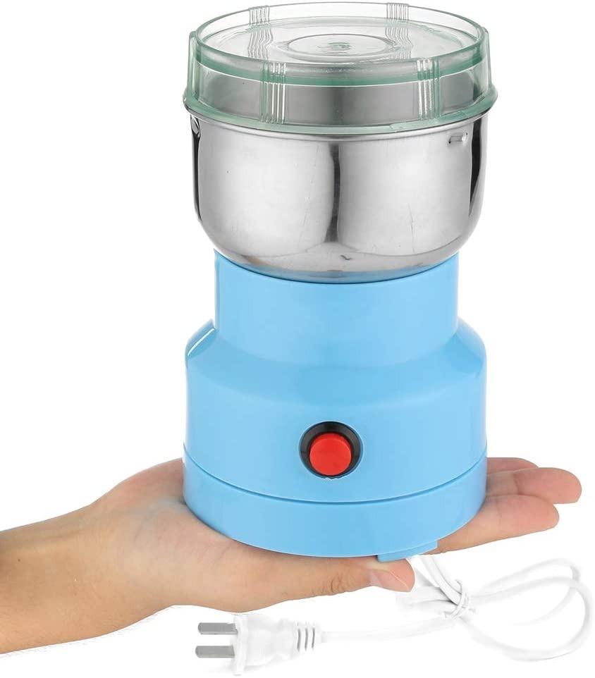 Extra Fine Spice Grinder 150W Mini Electric Seed Grinder Dry Mill  Multifunction Smash Machine with Cleaning Brush 10s Rapid Grinding Spices