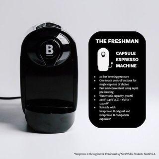 B. Coffee Co. Freshman Capsule Coffee Machine