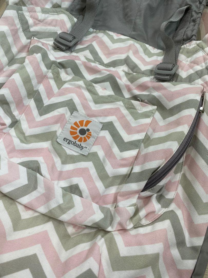 Ergo baby carrier pink chevron 2025