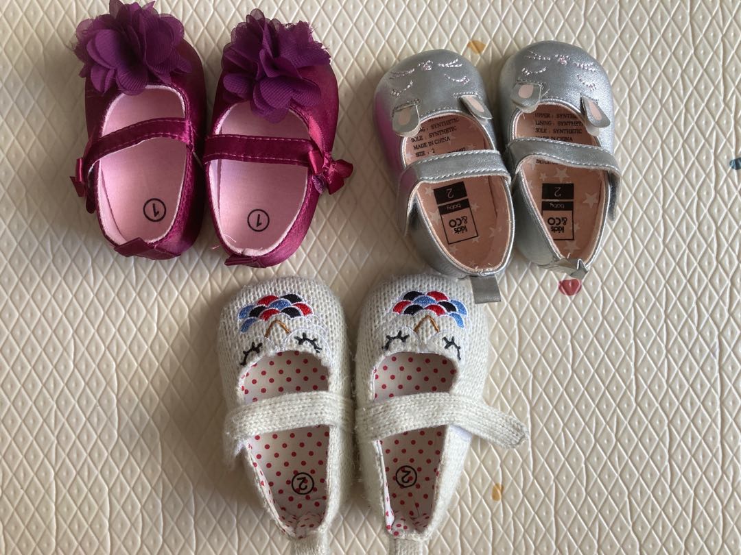 Newborn baby discount girl shoes size