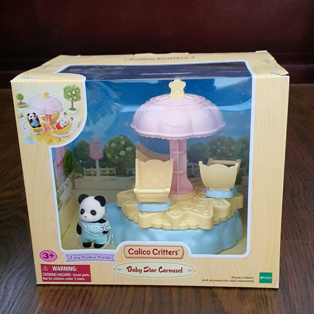 Sylvanian families carousel new arrivals