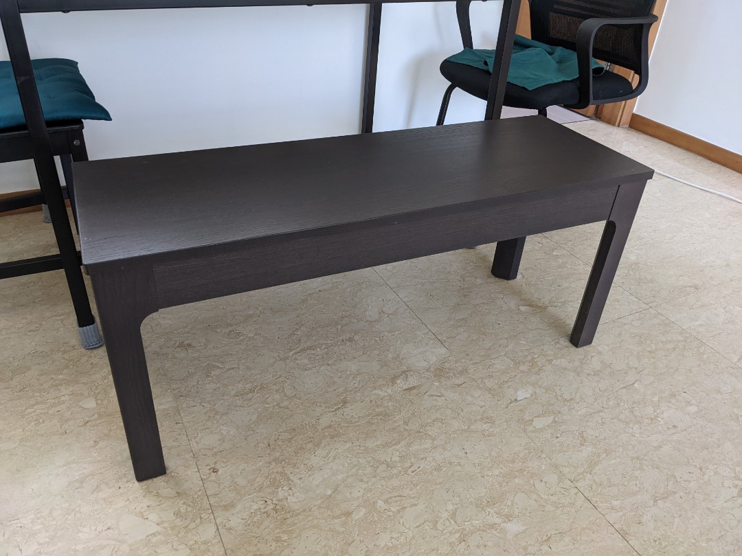 Bench (IKEA dark wood), Furniture & Home Living, Furniture, Tables