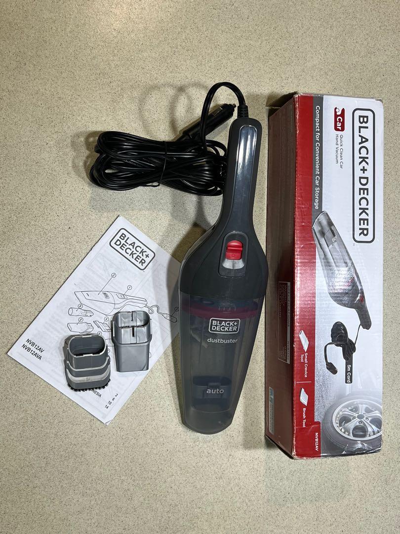 Black & Decker Quick Clean Car Hand Vacuum, Car Accessories