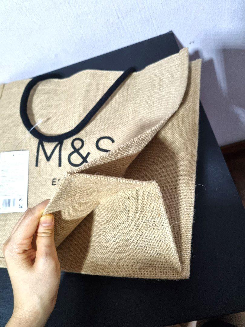 Marks and clearance spencer jute bag
