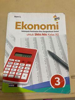 Buku Ekonomi esis Alam.S kelas 12 kurikulum 2013
