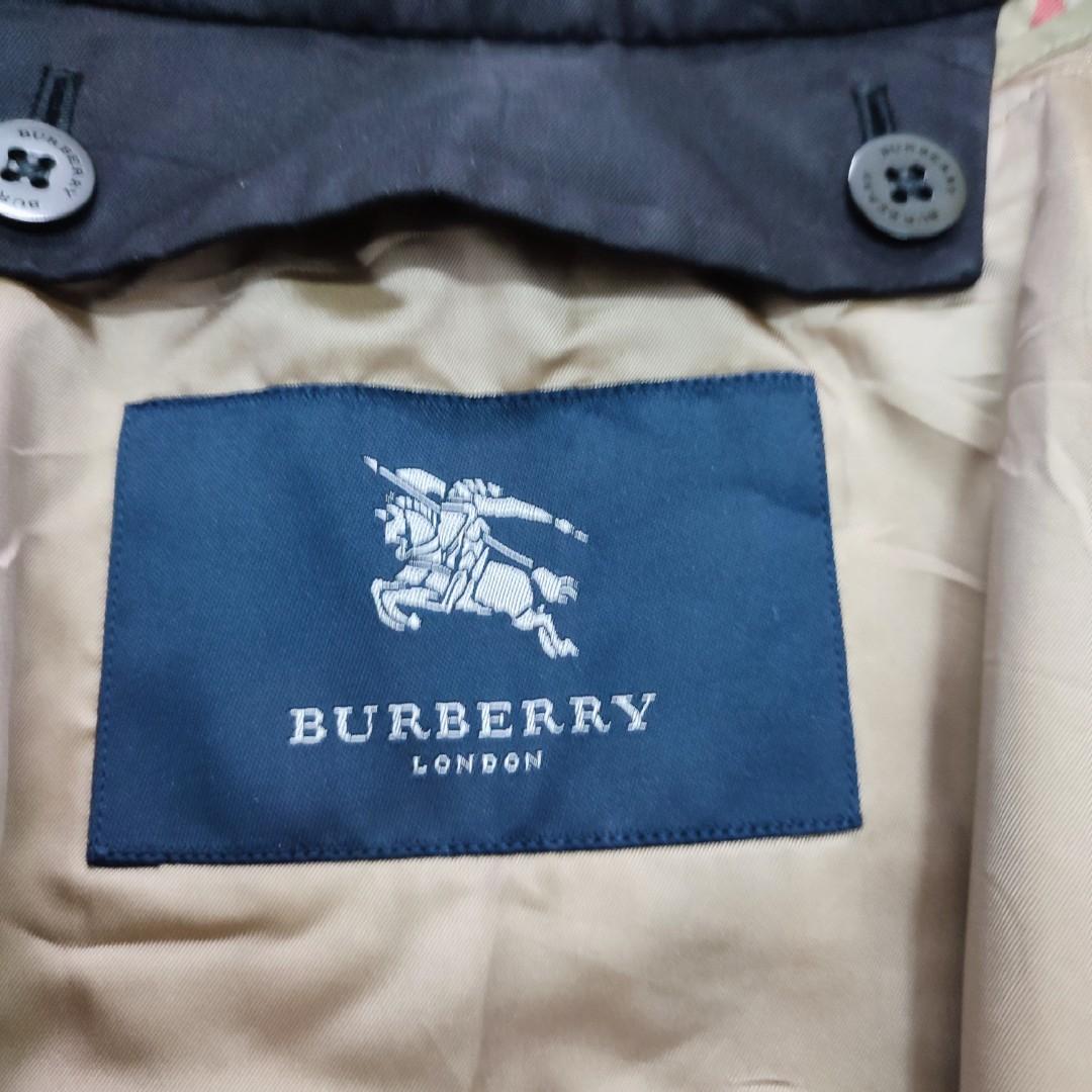 Burberry London Nova Check Trench Coat Men s Fashion Coats